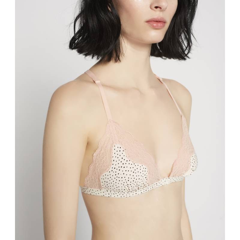 Polka Dot Top Bra