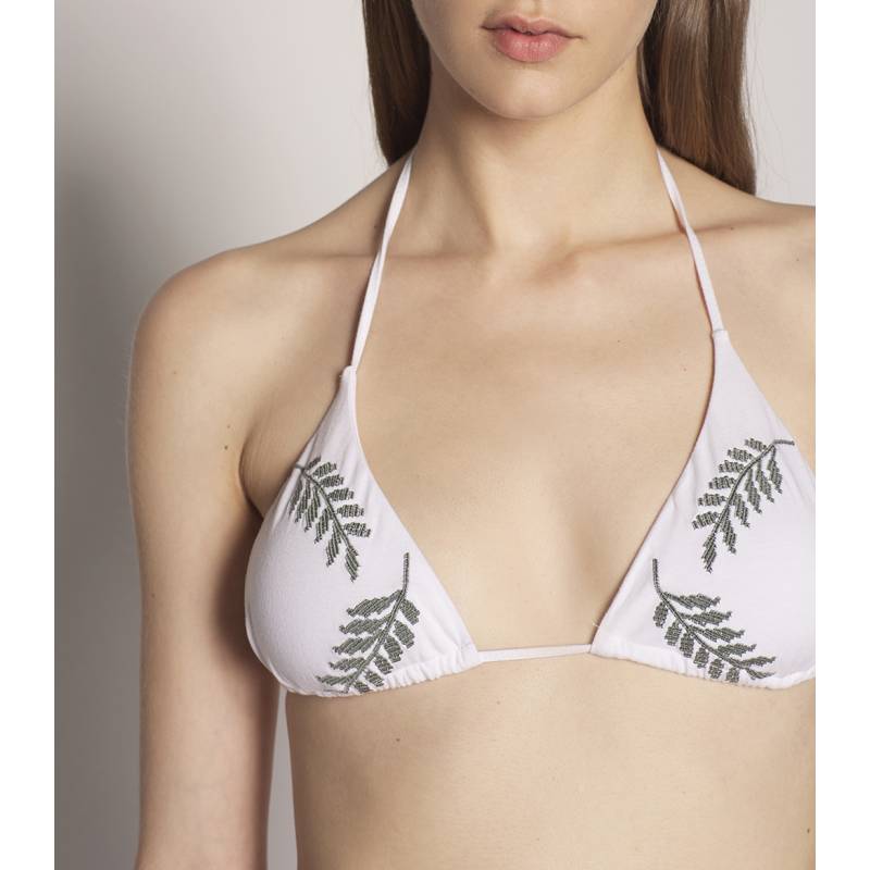 Embroidered Algy Triangle Bikini