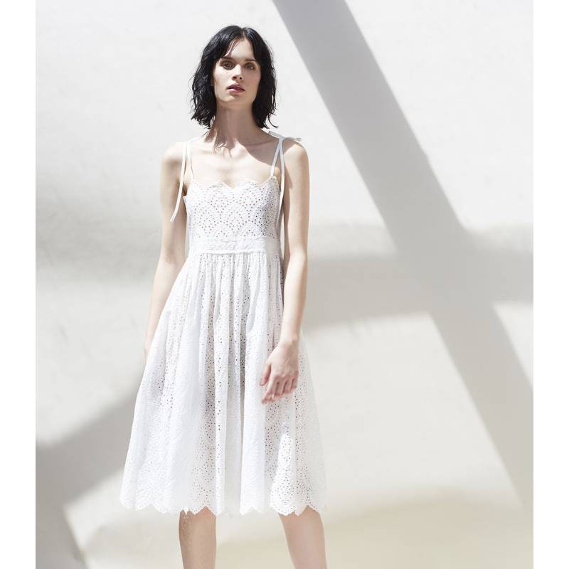Embroidered Strap Dress TCN Embroidered Strap Dress TCN