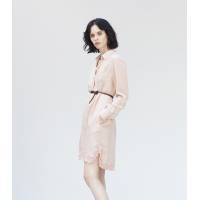 Belted Cupro Dress TCN