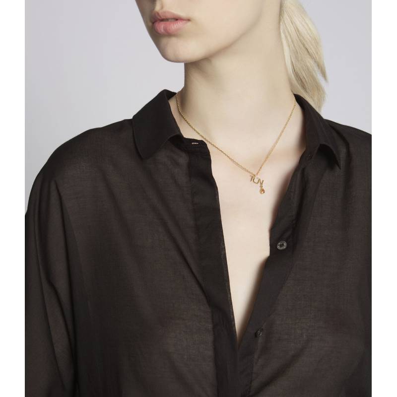 Gold TCN necklace