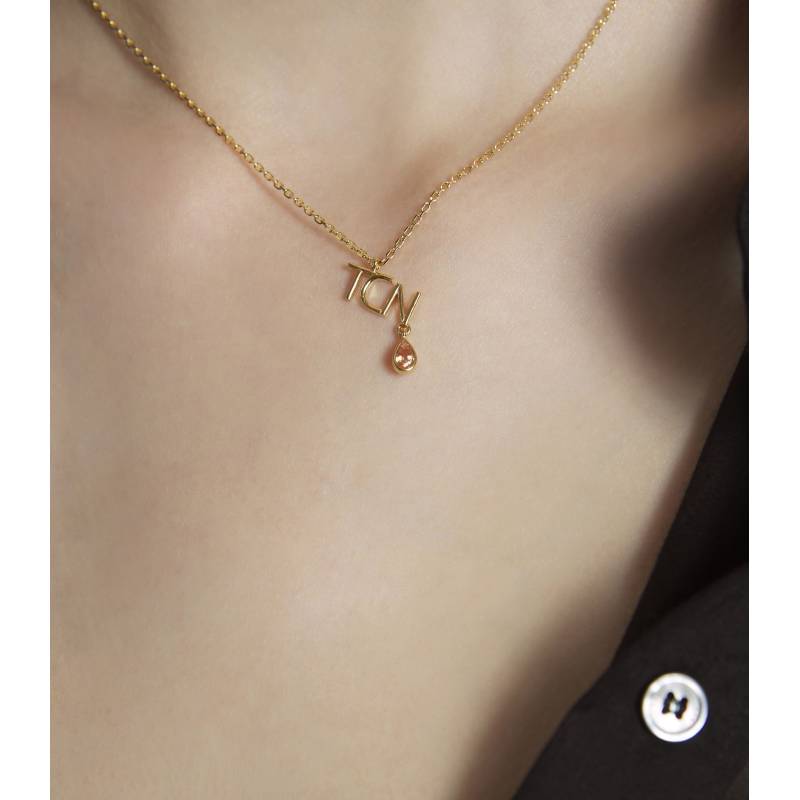 Gold TCN necklace