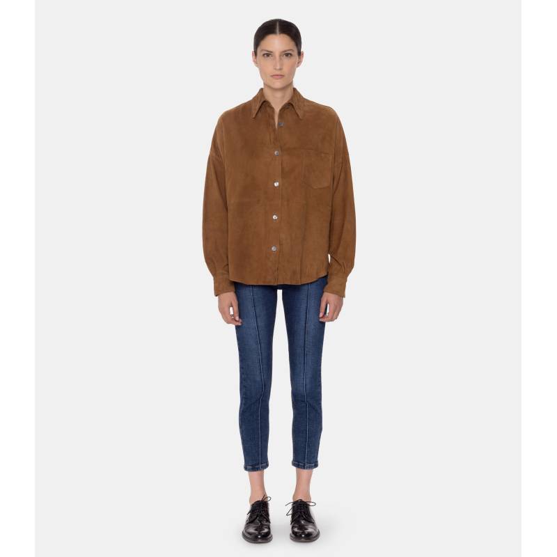 Suede shirt