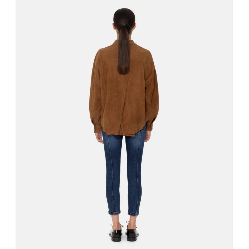 Suede shirt