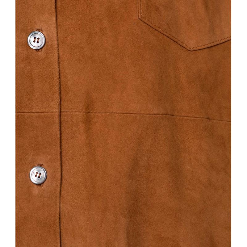Suede shirt