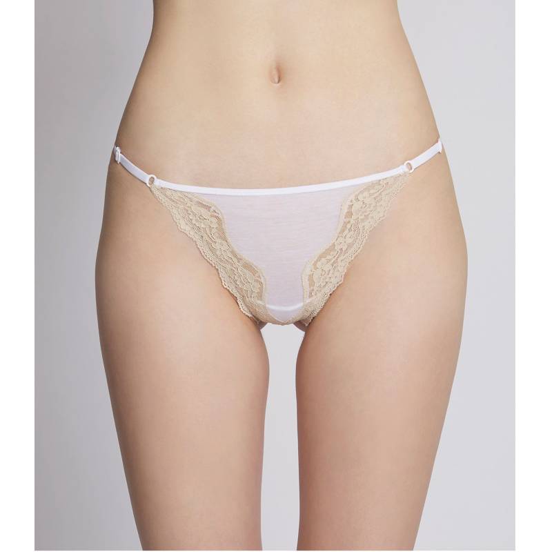 Cotton Triangle-shaped-G-string knickers