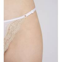 Cotton Triangle-shaped-G-string knickers TCN