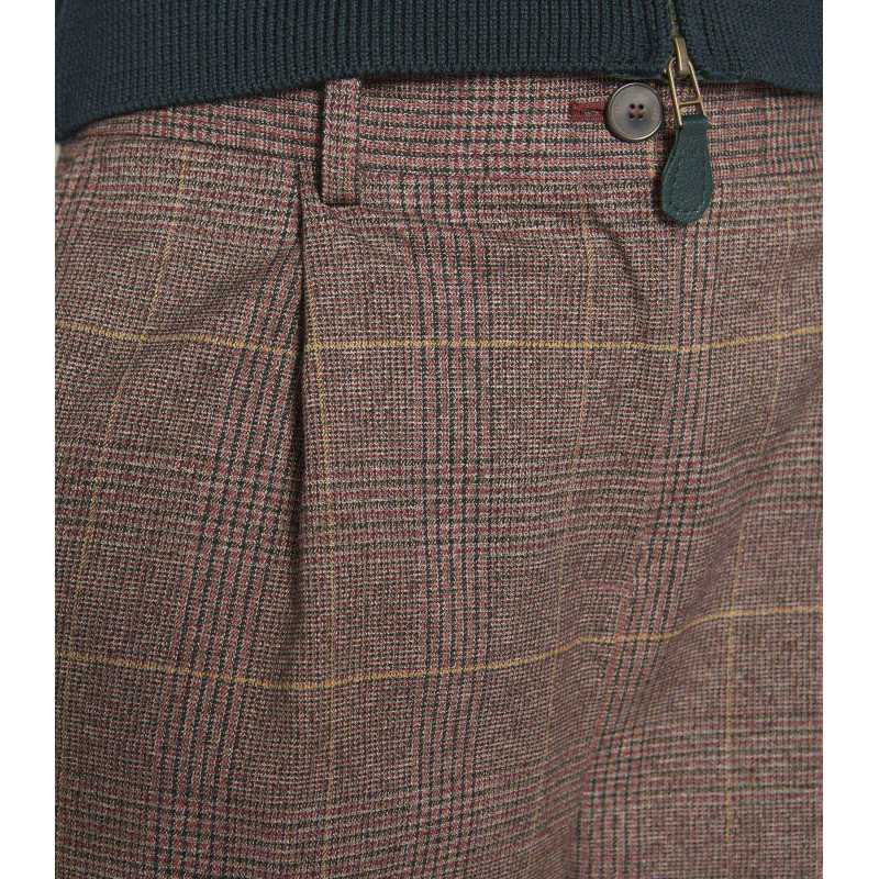 Red Wales trousers