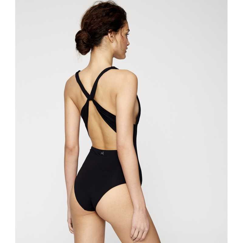 Compac Drape One Piece Swimsuit