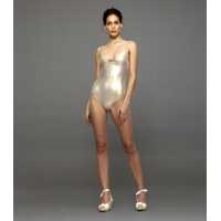 Gold Triangle One Piece Swimsuit TCN