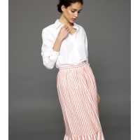 Capri Striped Long Skirt TCN