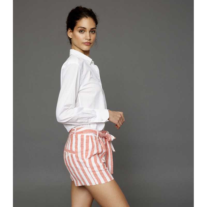 Capri Striped Shorts