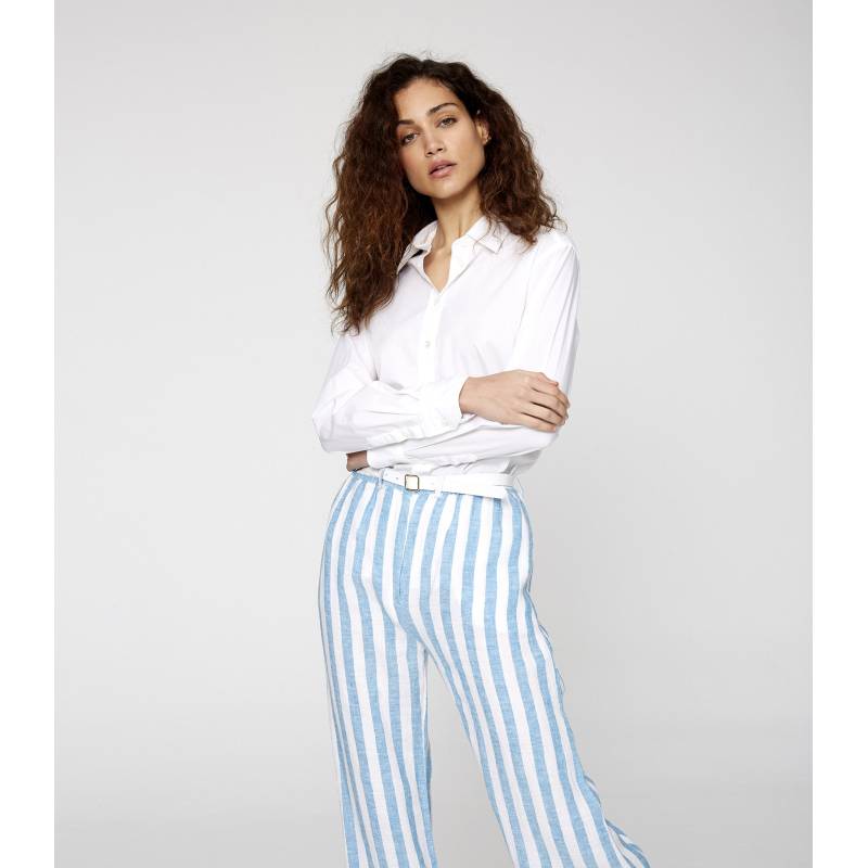 Capri Striped Trousers