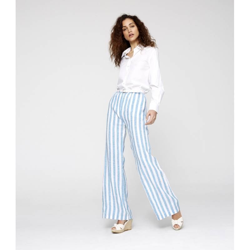 Capri Striped Trousers