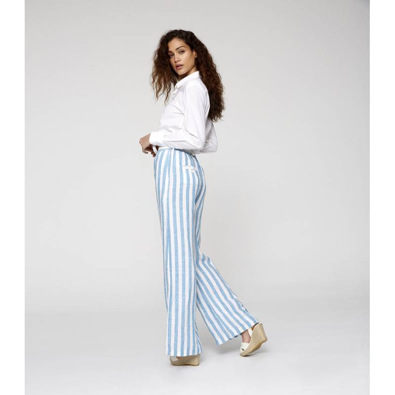 Capri Striped Trousers