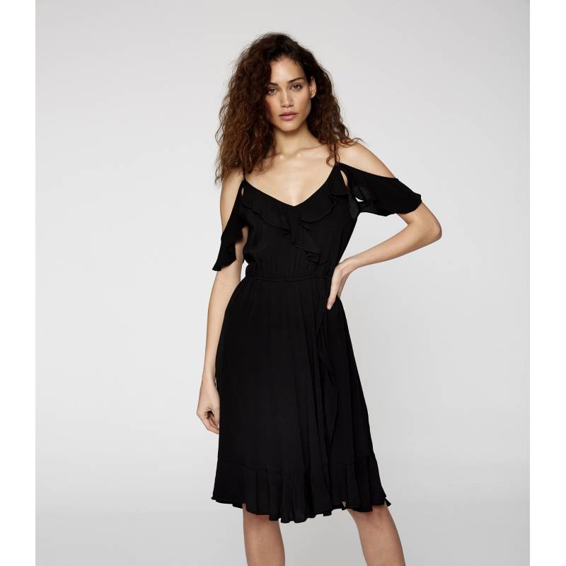 Crepe Viscose Strapped Dress