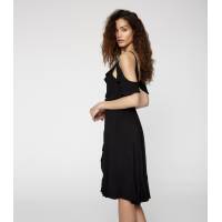 Crepe Viscose Strapped Dress TCN