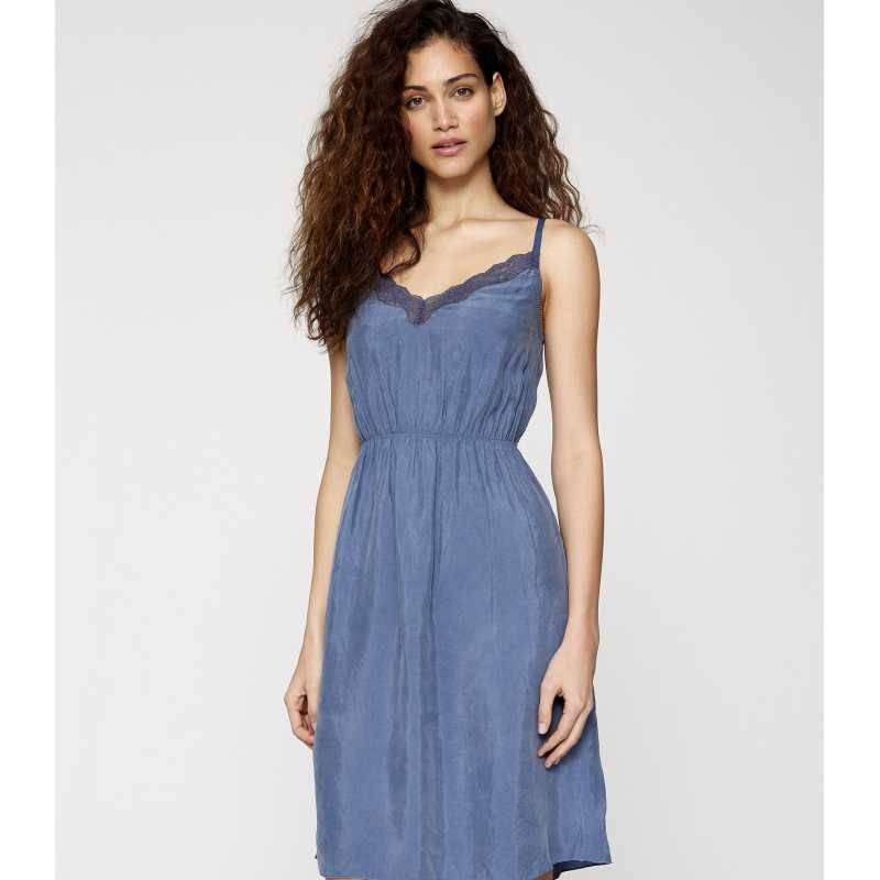 Cupro Strapped Dress