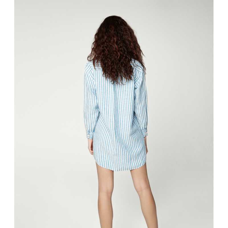 Capri Short Sleeved Striped Tunic