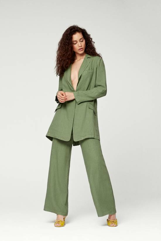 Linen Suit Frock Coat