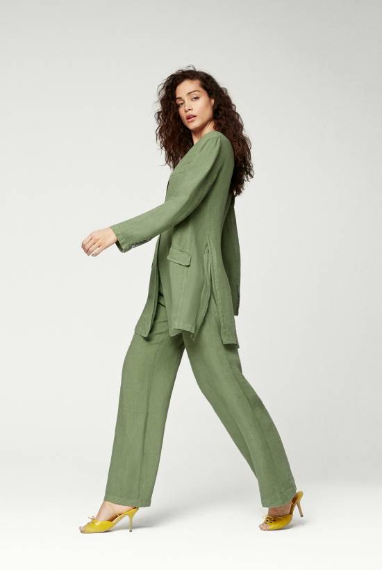 Linen Suit Frock Coat